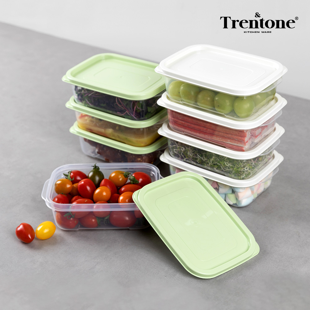 [트렌톤] 심플리 다용도보관용기 1호 8종(750ml x 8개)
